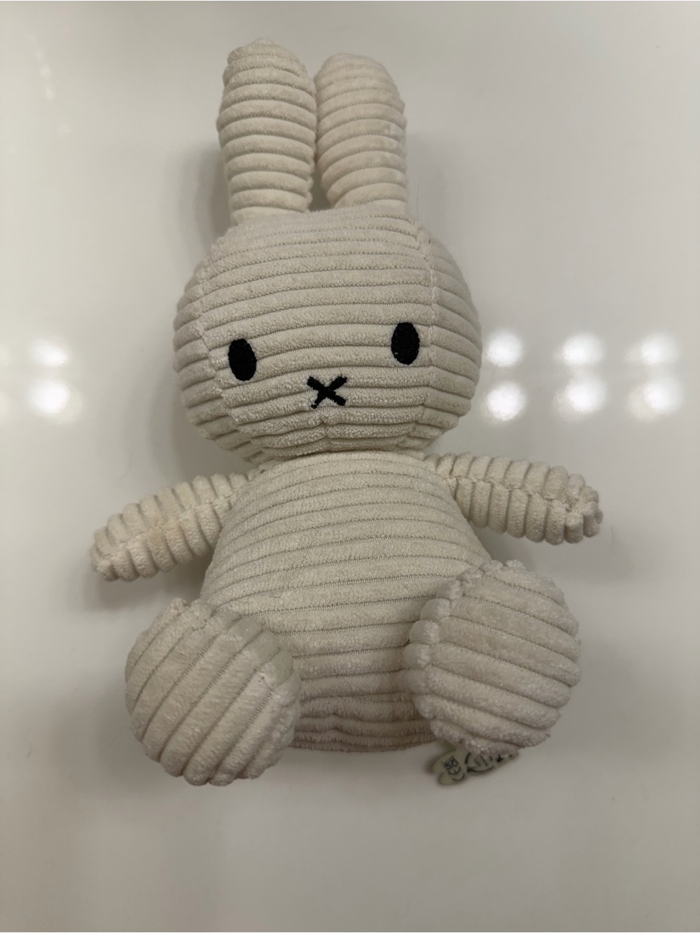 miffy Cream Corduroy Bunny Plush Toy